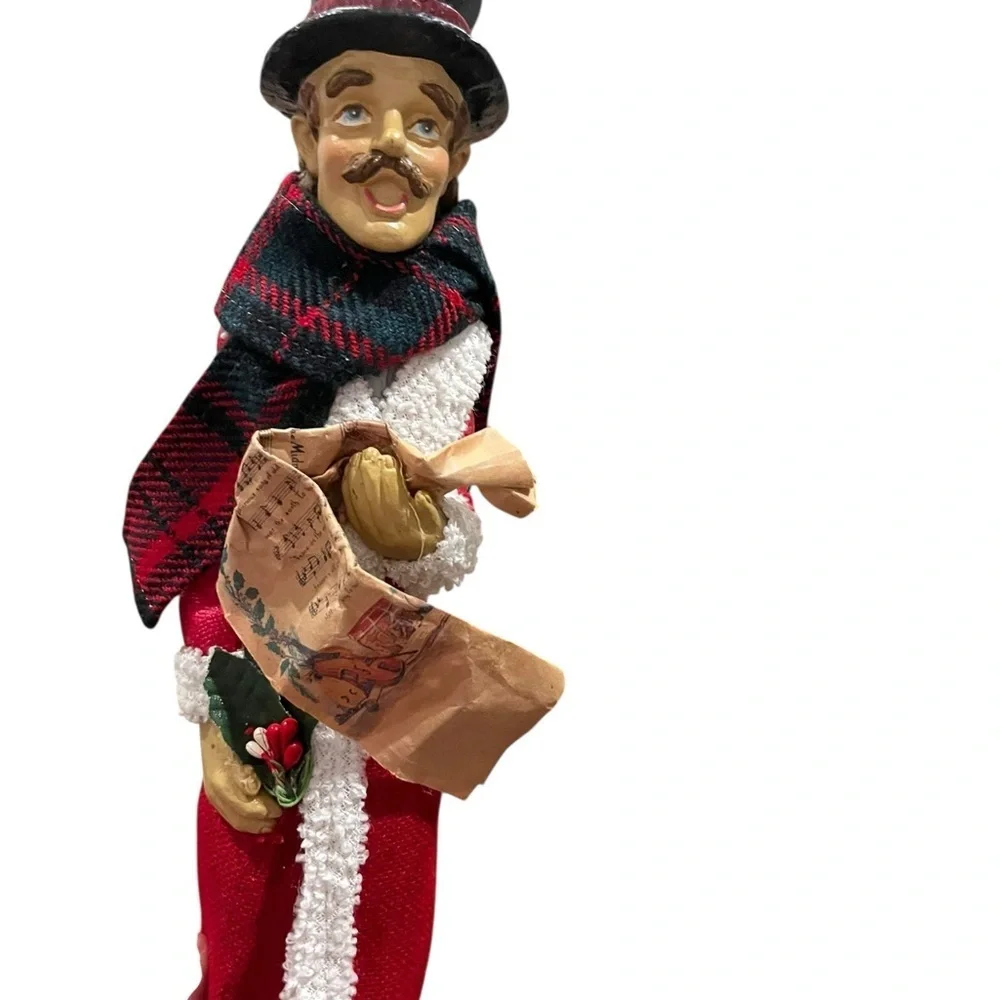 Vintage Retro Christmas Caroler Figurines Lot
